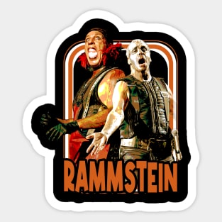 Vintage Industrial Metal Band Sticker